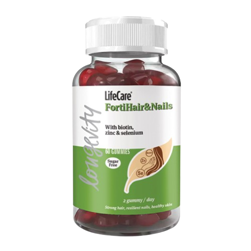 FortiHair & Nails biotinnal, cinkkel és szelénnel