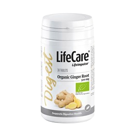 Ökológiai gyömbérgyökér, 500 mg